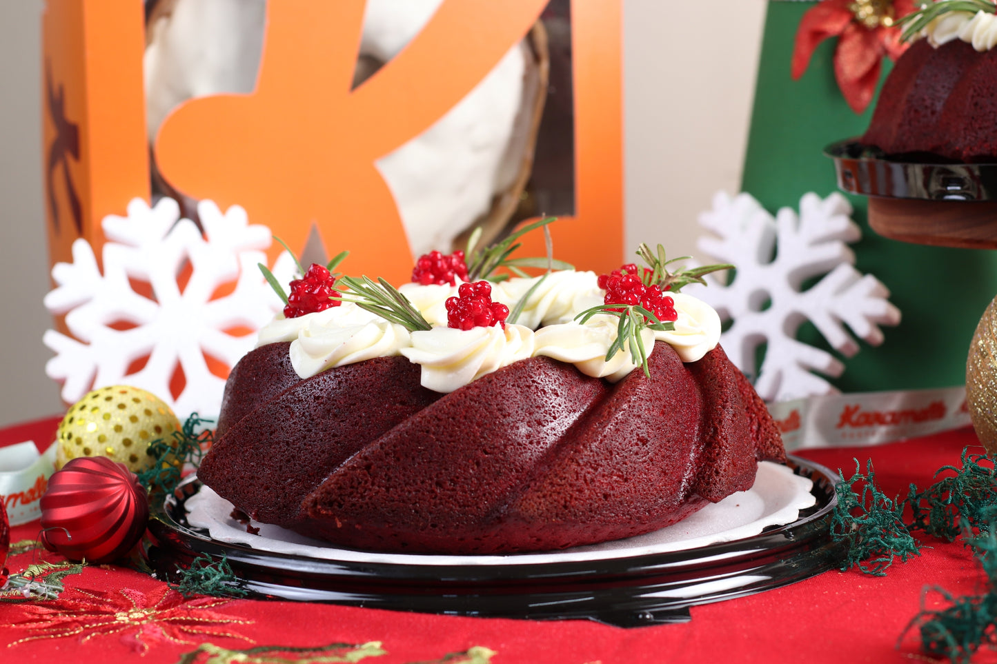 CORONA RED VELVET PEQUEÑA