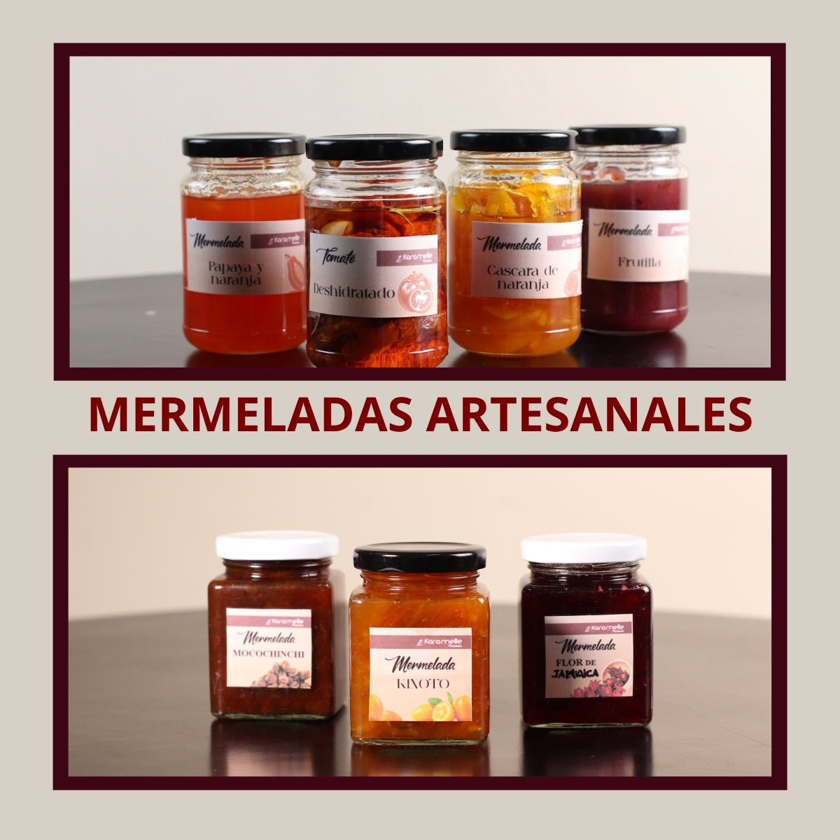 MERMELADAS VARIOS SABORES - DELISHOP